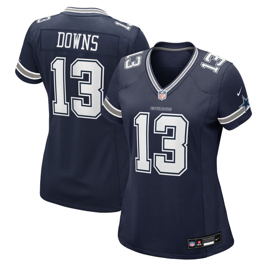Women's Dallas Cowboys Caleb Downs Nike Navy Game Jersey - Image 1