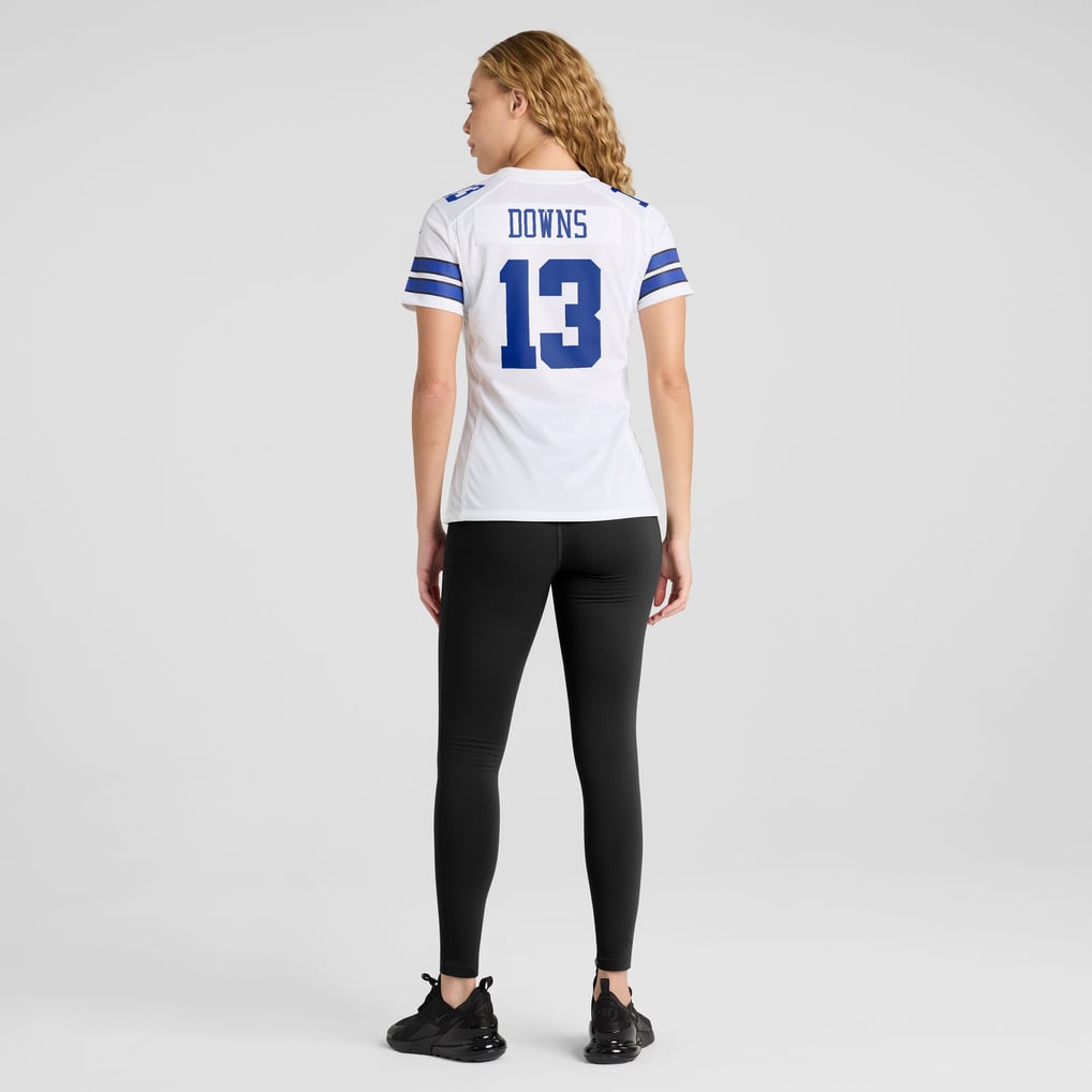 Women's Dallas Cowboys Caleb Downs Nike White Game Jersey - Image 4
