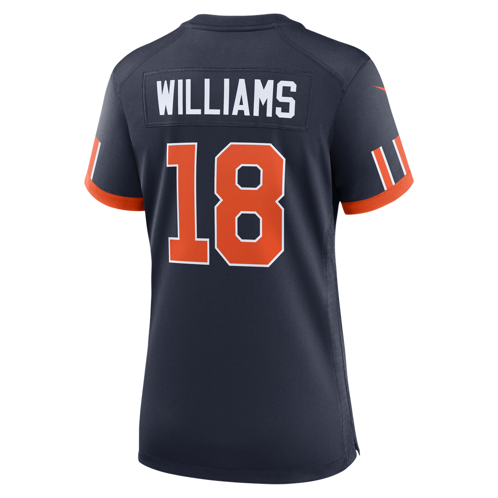 Women's Chicago Bears Caleb Williams Nike Navy 2026 Rivalries Collection Game Jersey - Image 4
