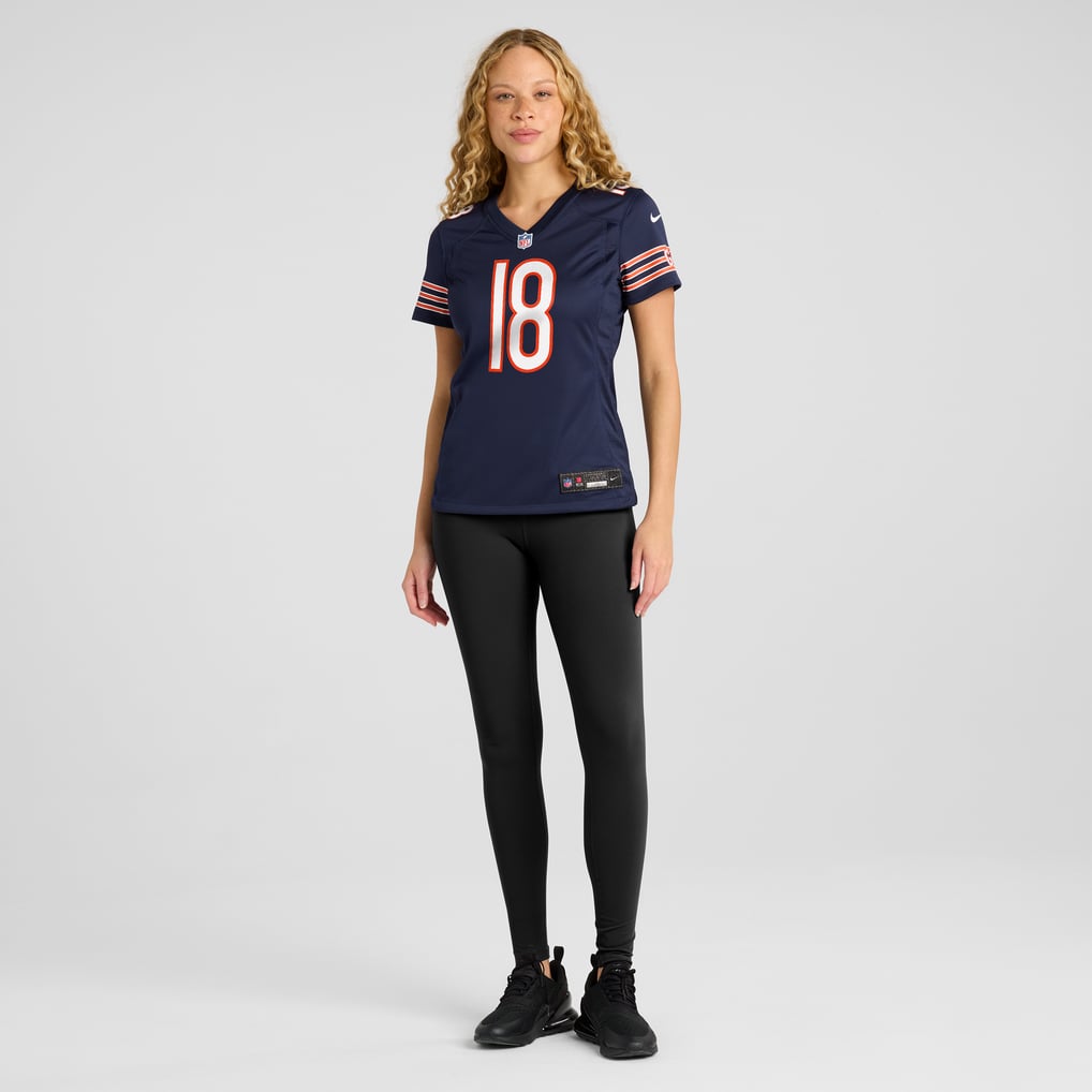 Women's Chicago Bears Caleb Williams Nike Navy Player Game Jersey - Image 5