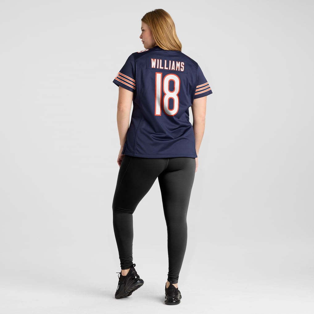 Women's Chicago Bears Caleb Williams Nike Navy Player Game Jersey - Image 8