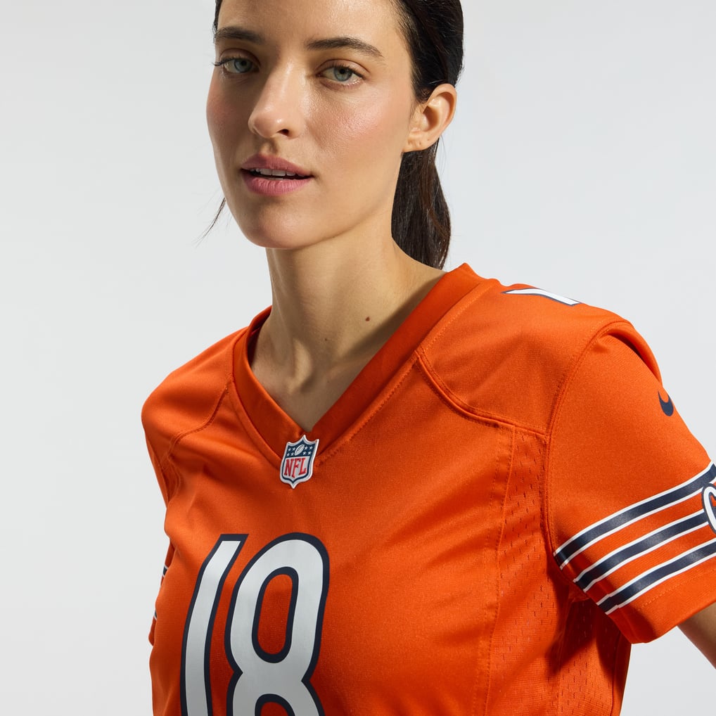 Women's Chicago Bears Caleb Williams Nike Orange Alternate Game Jersey - Image 10