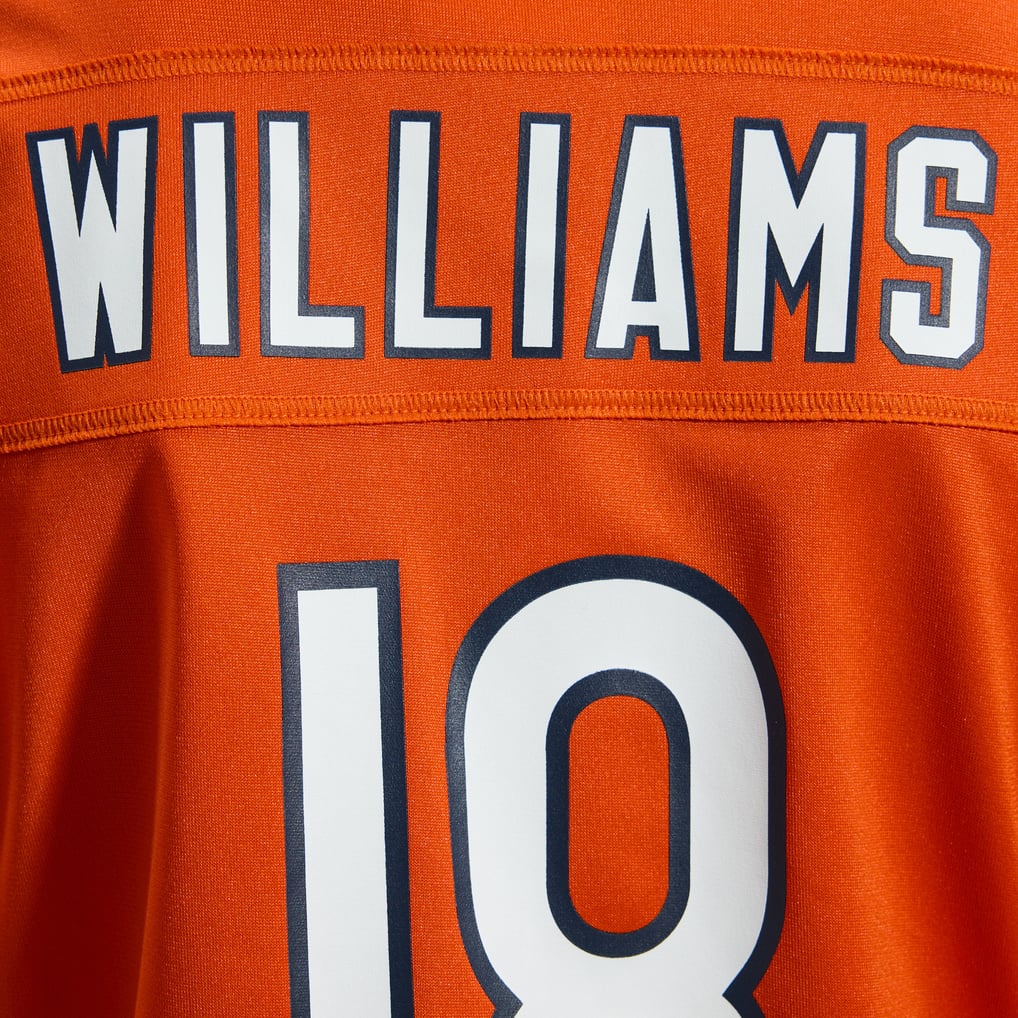 Women's Chicago Bears Caleb Williams Nike Orange Alternate Game Jersey - Image 12