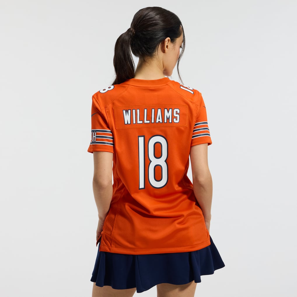 Women's Chicago Bears Caleb Williams Nike Orange Alternate Game Jersey - Image 4