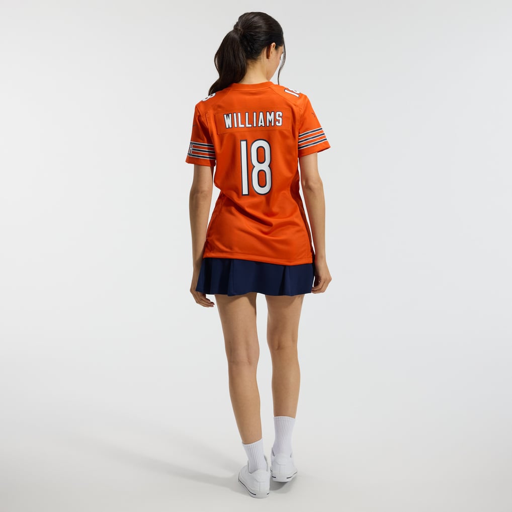 Women's Chicago Bears Caleb Williams Nike Orange Alternate Game Jersey - Image 6