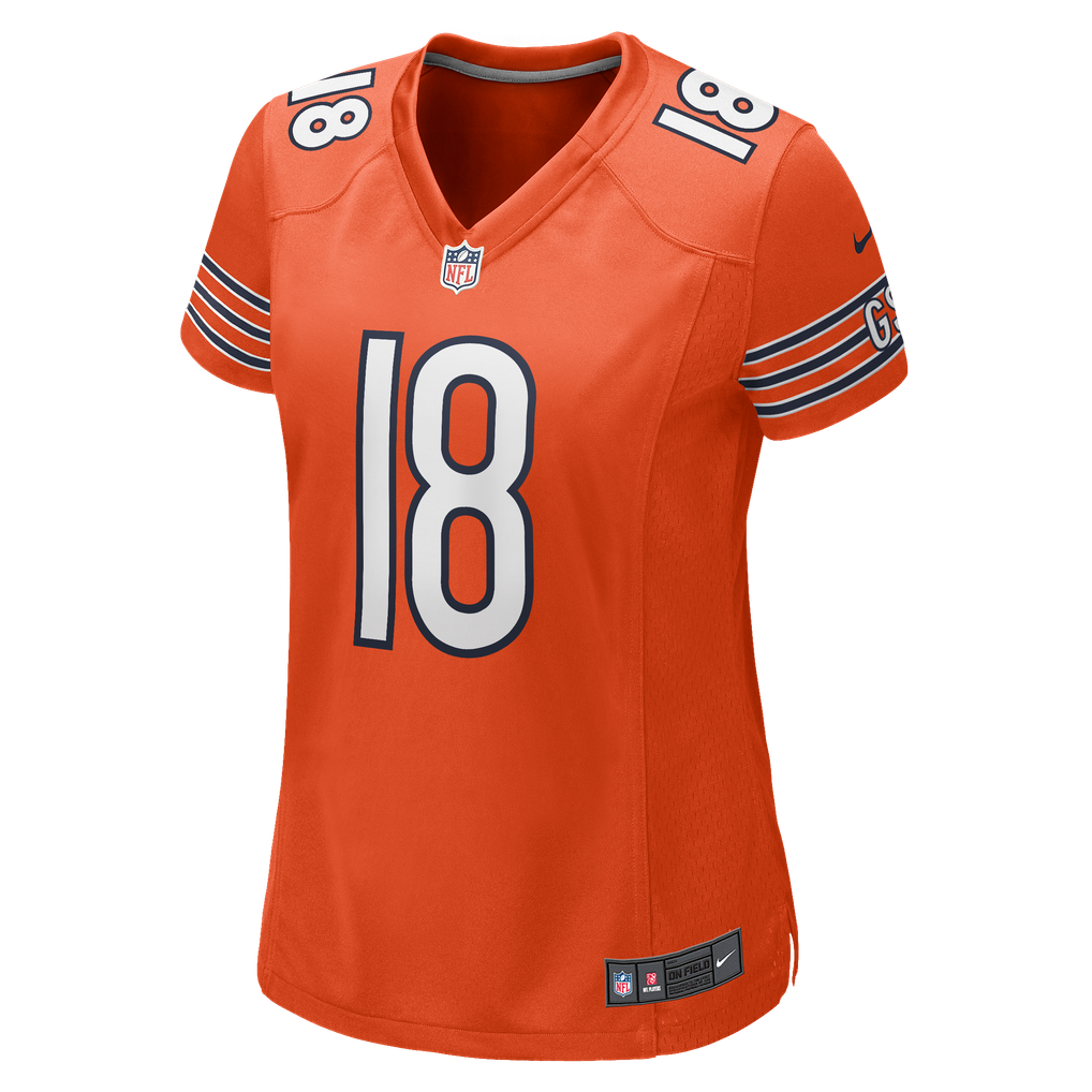 Women's Chicago Bears Caleb Williams Nike Orange Alternate Game Jersey - Image 7