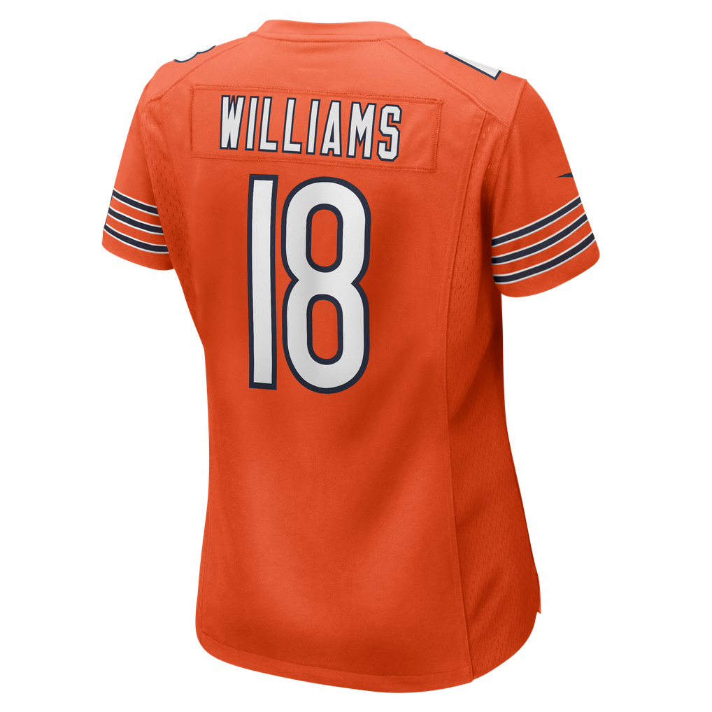 Women's Chicago Bears Caleb Williams Nike Orange Alternate Game Jersey - Image 8