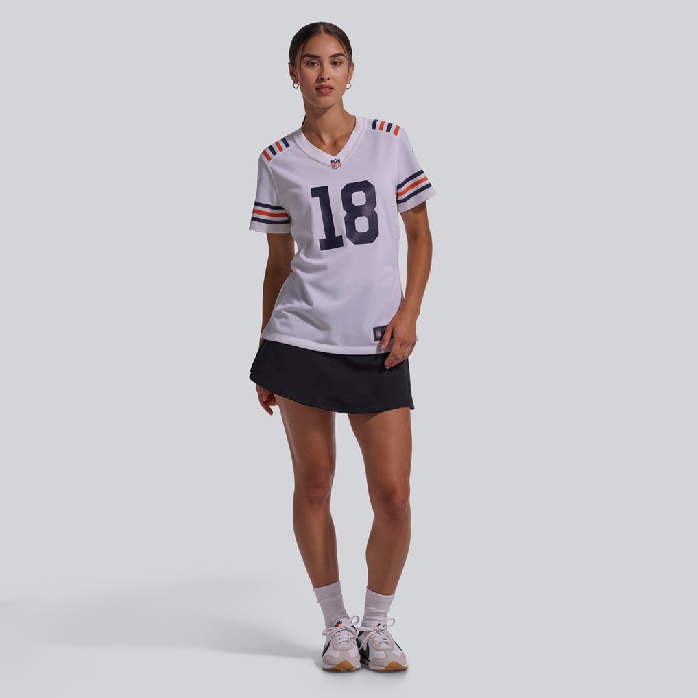 Women's Chicago Bears Caleb Williams Nike White 2nd Alternate Game Player Jersey - Image 5