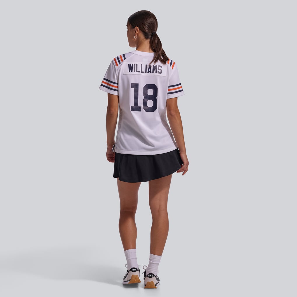 Women's Chicago Bears Caleb Williams Nike White 2nd Alternate Game Player Jersey - Image 6