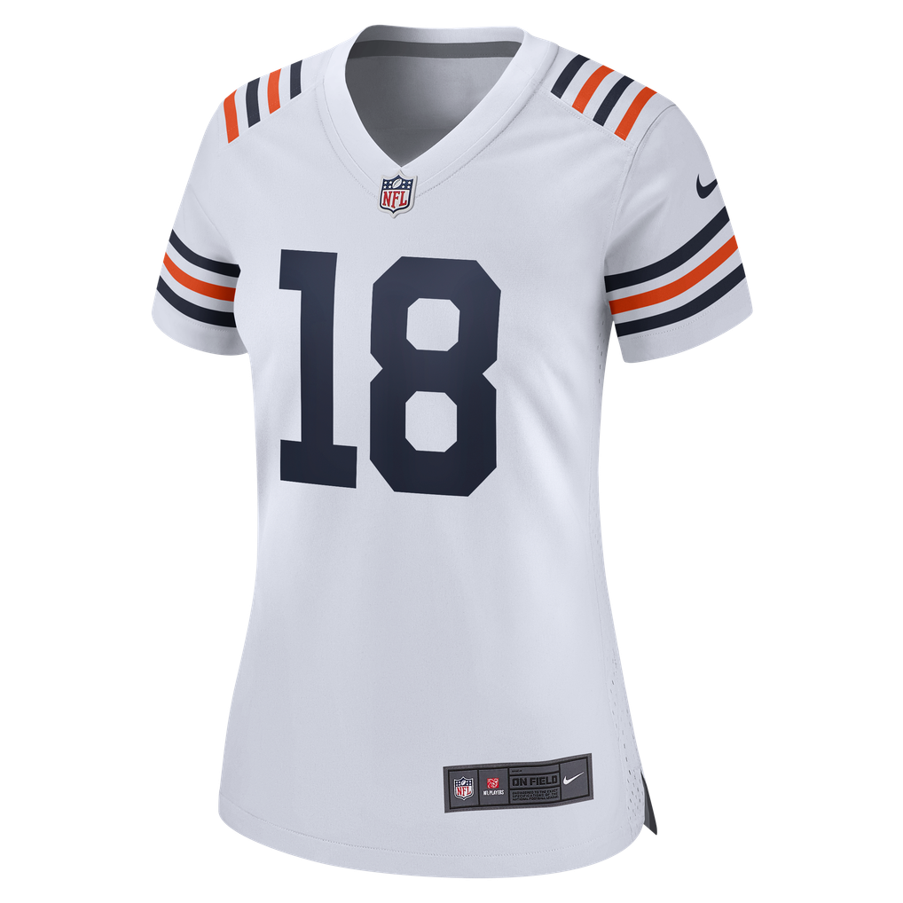 Women's Chicago Bears Caleb Williams Nike White 2nd Alternate Game Player Jersey - Image 7