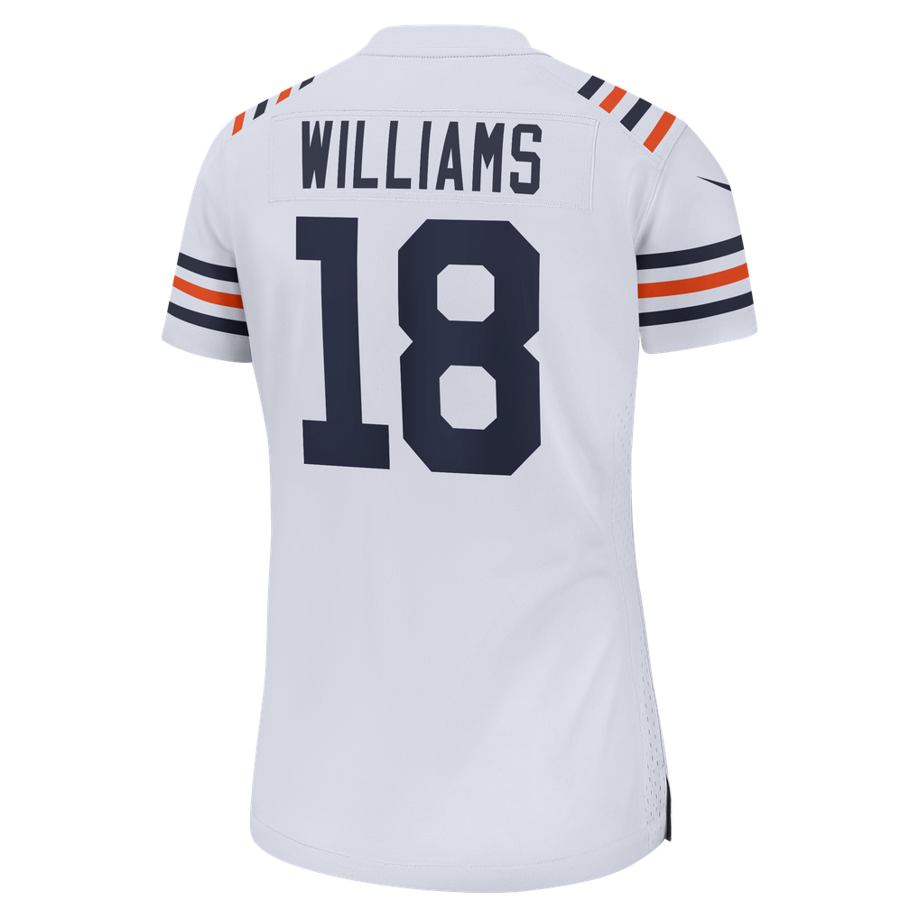 Women's Chicago Bears Caleb Williams Nike White 2nd Alternate Game Player Jersey - Image 8