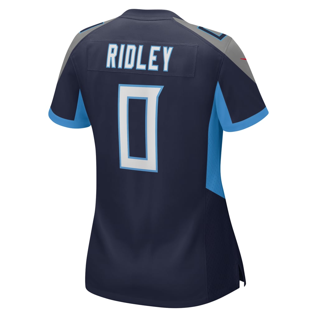 Women's Tennessee Titans Calvin Ridley Nike Navy Game Player Jersey - Image 4