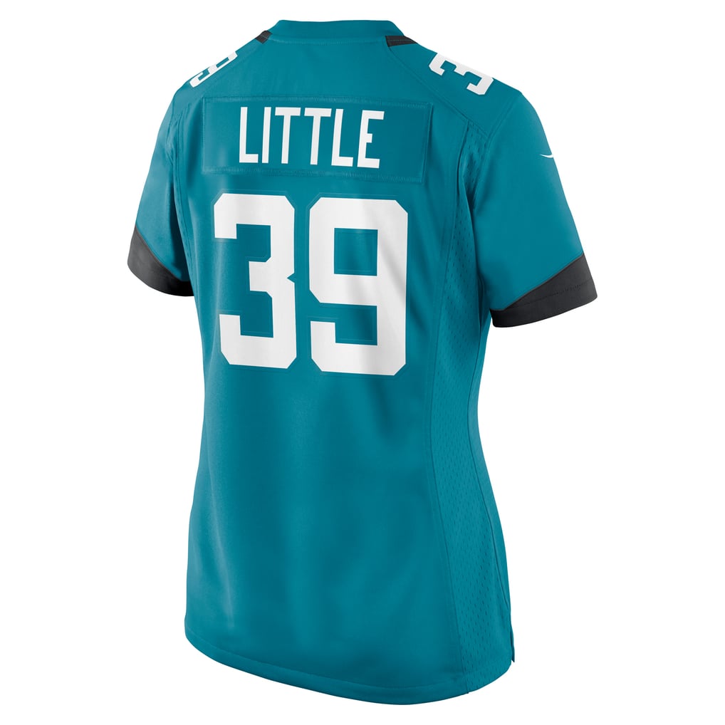 Women's Jacksonville Jaguars Cam Little Nike  Teal  Game Jersey - Image 4
