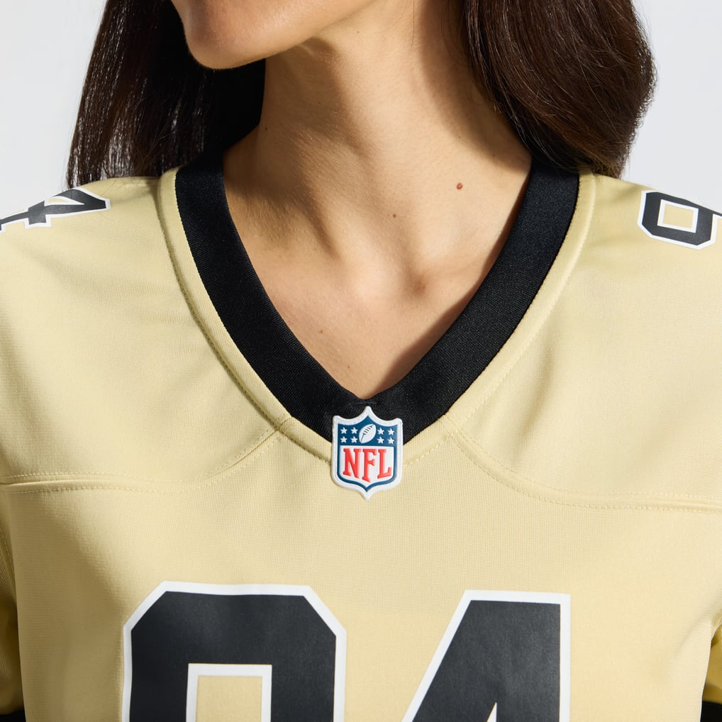 Women's New Orleans Saints Cameron Jordan Nike Gold Gameday Golds Alternate Game Player Jersey - Image 7
