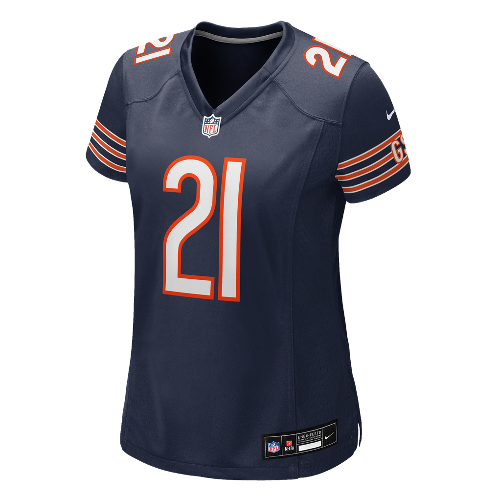 Women's Chicago Bears Cameron Lewis Nike Navy Team Game Jersey - Image 7