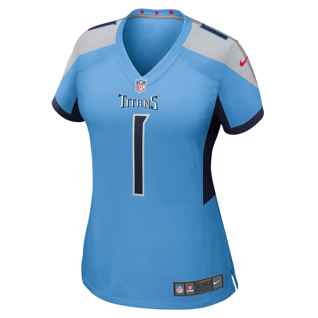 Women's Tennessee Titans Cameron Ward Nike Light Blue Team Game Jersey - Image 3