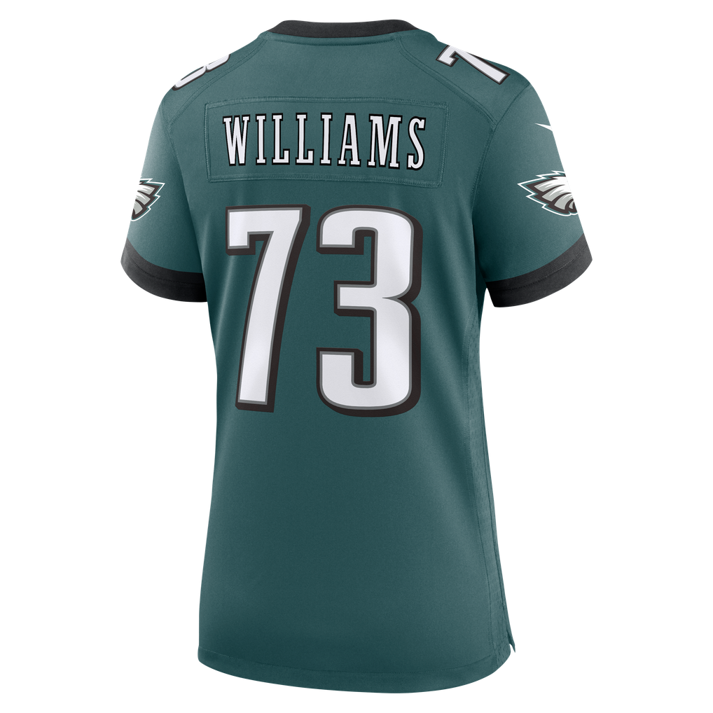 Women's Philadelphia Eagles Cameron Williams Nike  Midnight Green Team Game Jersey - Image 4