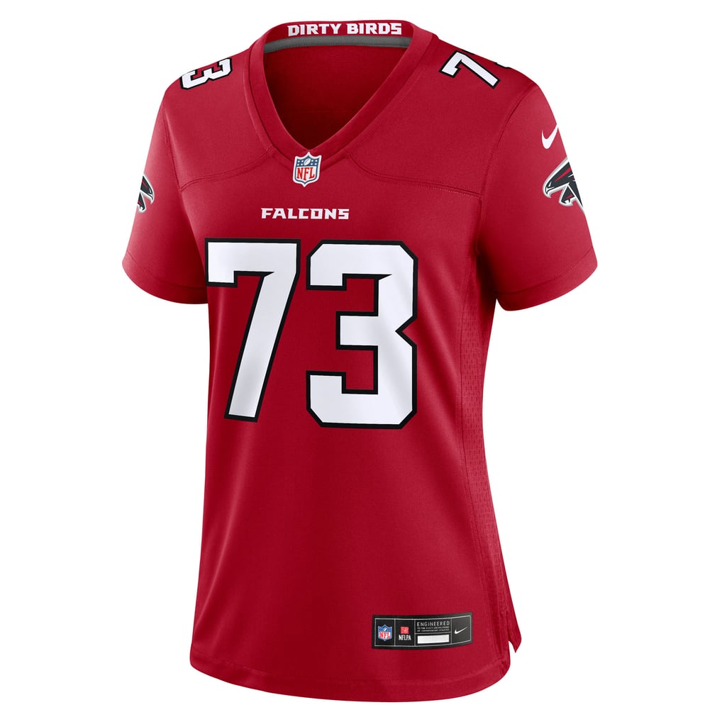 Women's Atlanta Falcons Cameron Williams Nike Red Team Game Jersey