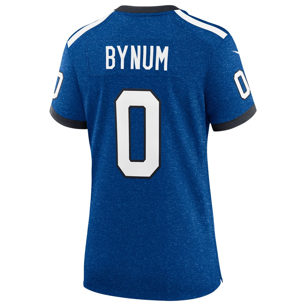 Women's Indianapolis Colts Camryn Bynum Nike  Heather Royal Alternate 2 Indiana Nights Game Jersey - Image 4
