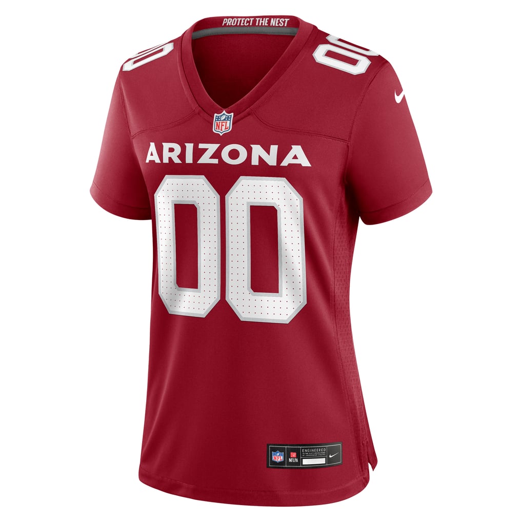 Women's Arizona Cardinals Nike Cardinal Custom Game Jersey - Image 3