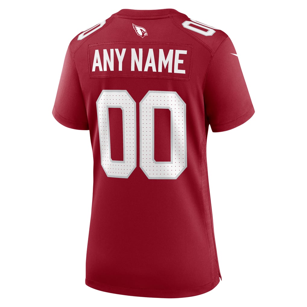 Women's Arizona Cardinals Nike Cardinal Custom Game Jersey - Image 4