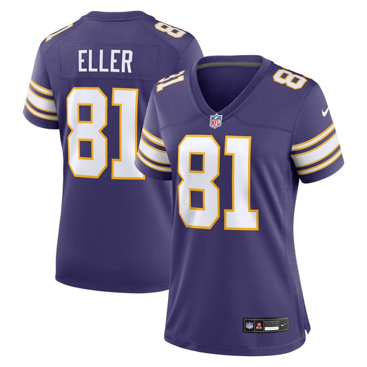Women's Minnesota Vikings Carl Eller Nike Purple Classic Retired Player Jersey - Image 1
