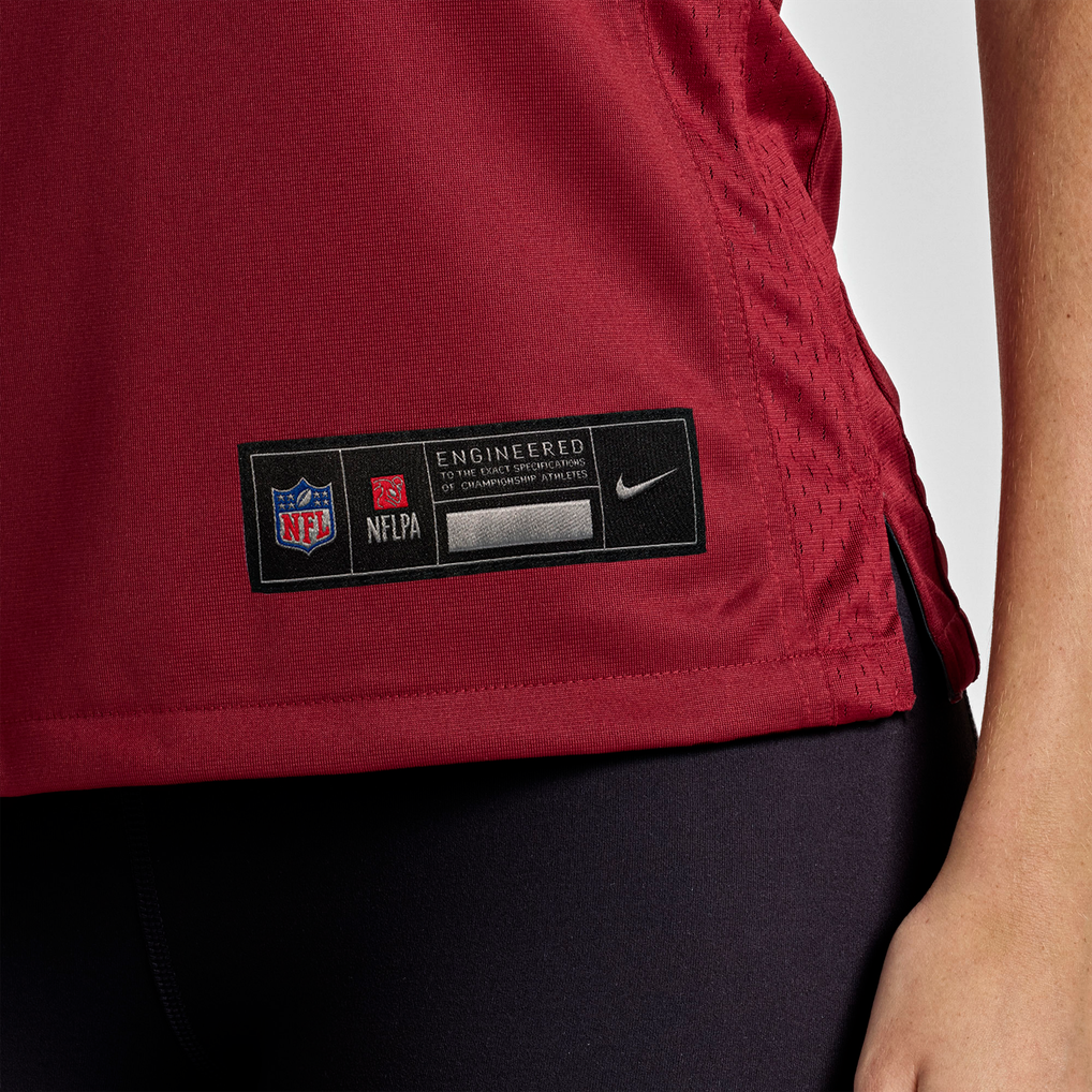 Women's Washington Commanders Car'lin Vigers Nike  Burgundy Team Game Jersey - Image 10