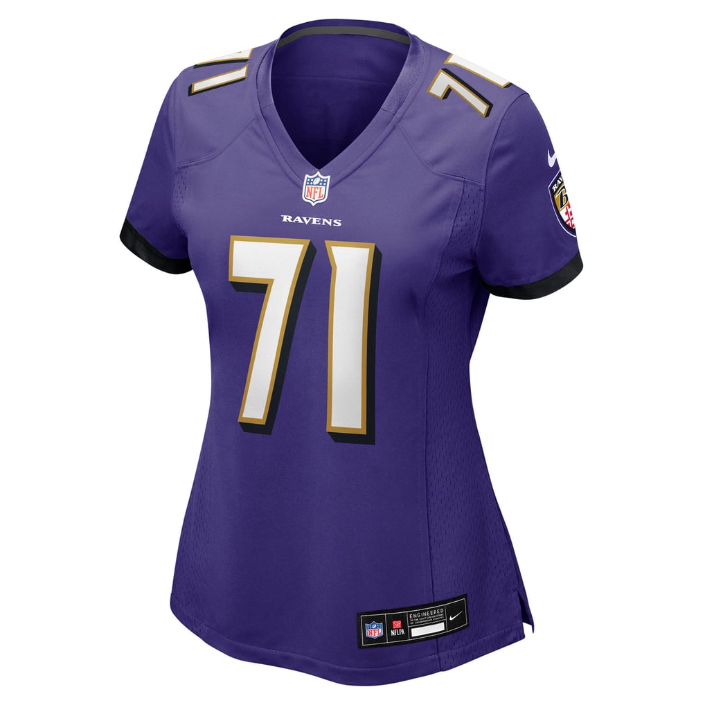 Women's Baltimore Ravens Carson Vinson Nike Purple Team Game Jersey