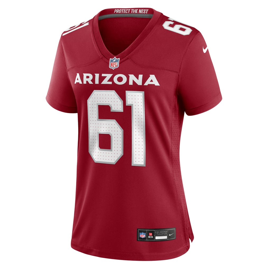 Women's Arizona Cardinals Carter O'Donnell Nike  Cardinal Team Game Jersey - Image 3