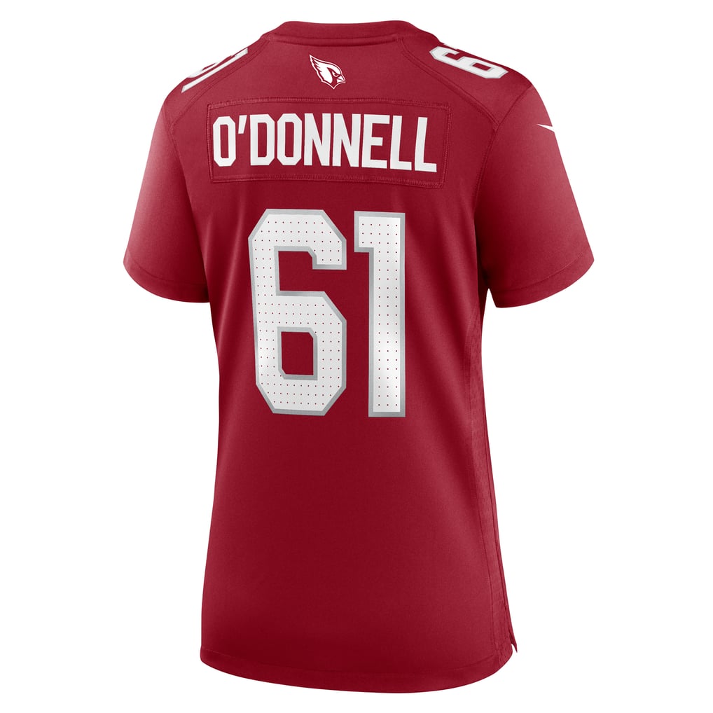 Women's Arizona Cardinals Carter O'Donnell Nike  Cardinal Team Game Jersey - Image 4
