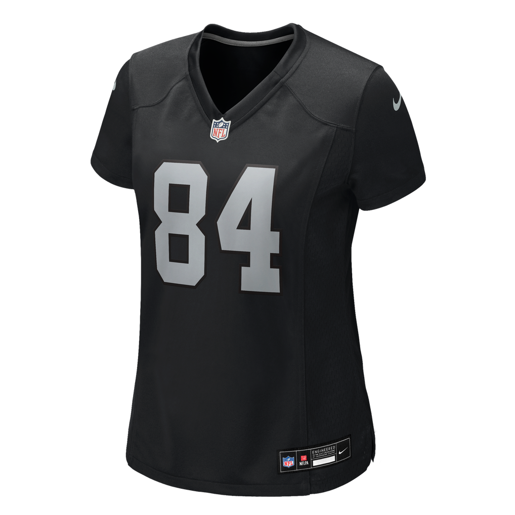Women's Las Vegas Raiders Carter Runyon Nike Black Team Game Jersey - Image 7
