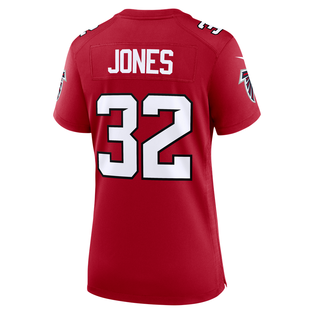 Women's Atlanta Falcons Cash Jones Nike Red Team Game Jersey