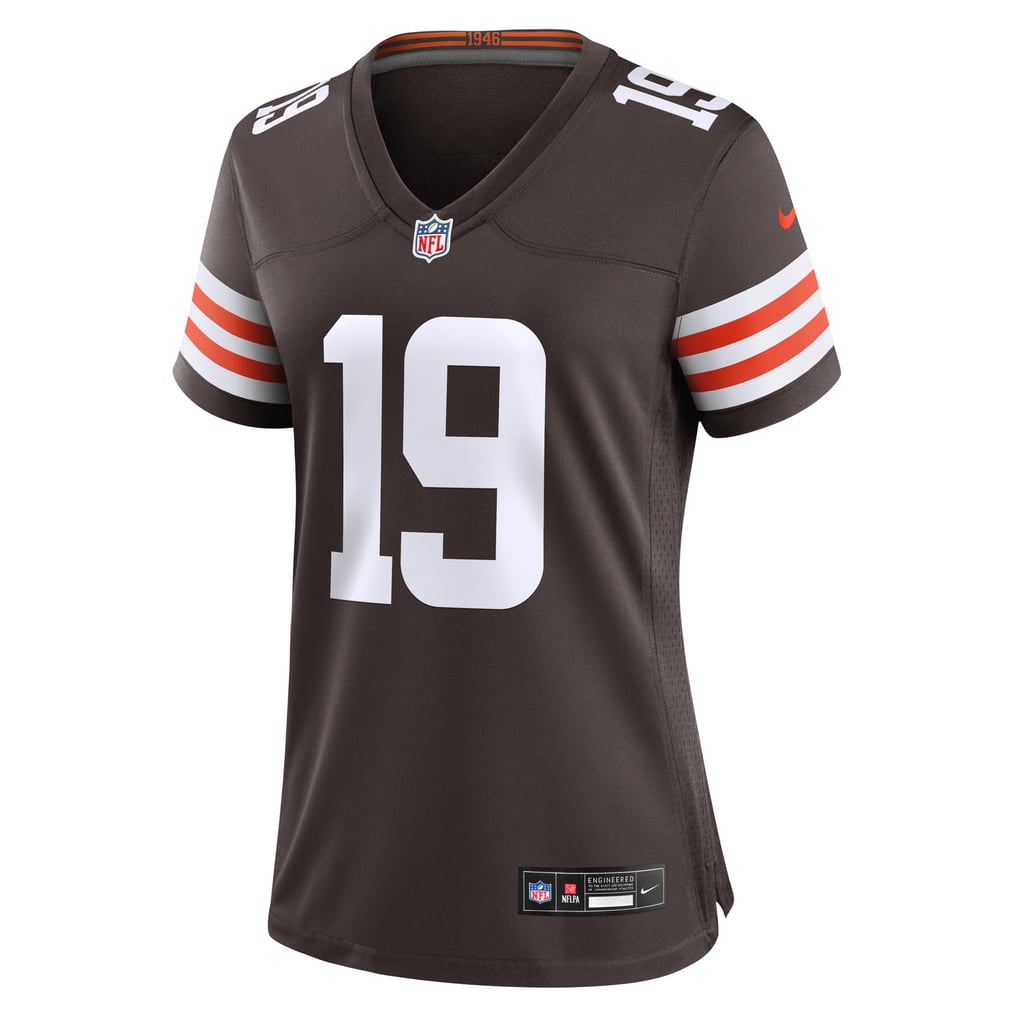Women's Cleveland Browns Cedric Tillman Nike Brown Game Jersey - Image 3
