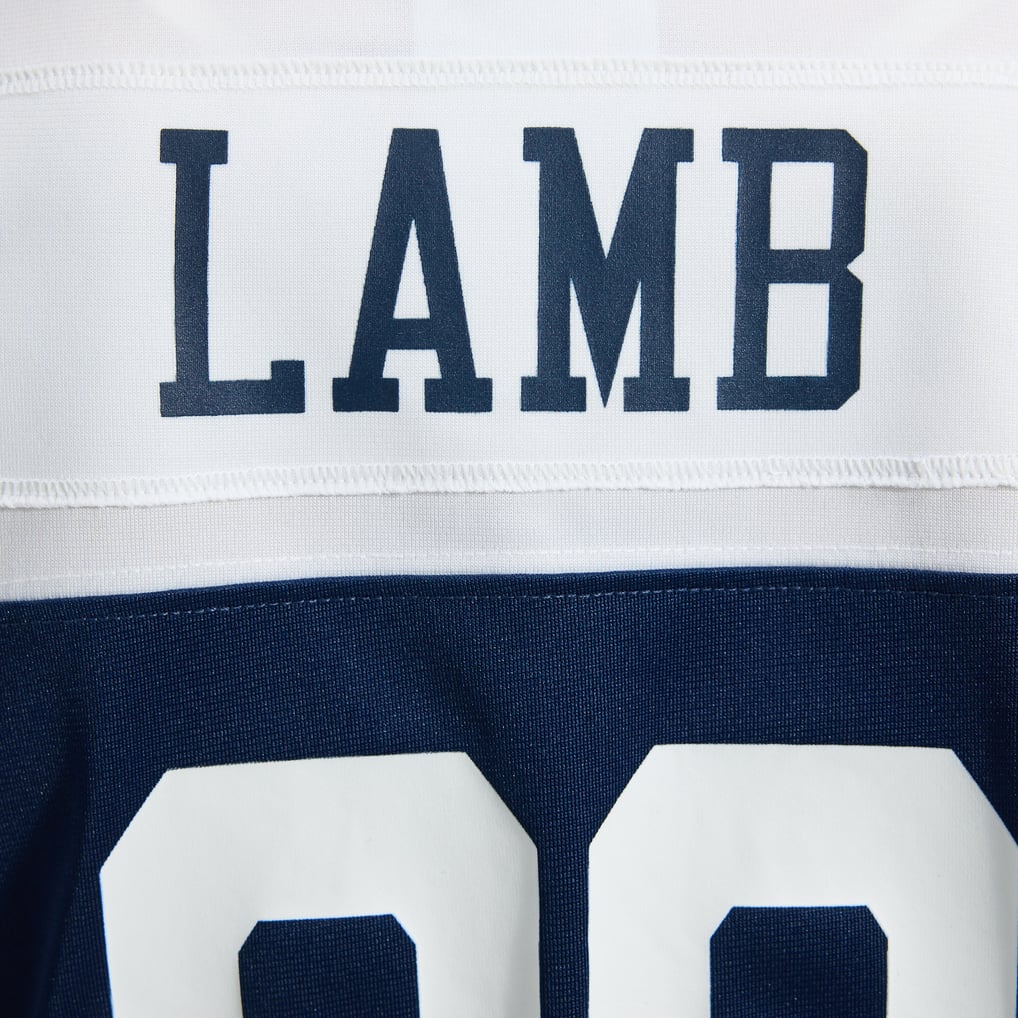 Women's Dallas Cowboys CeeDee Lamb Nike Navy Alternate Game Team Jersey - Image 11