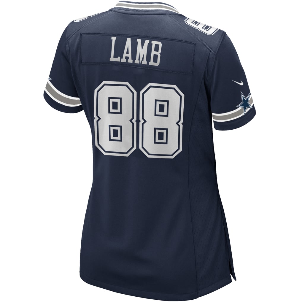 Women's Dallas Cowboys CeeDee Lamb Nike Navy Game Jersey - Image 4
