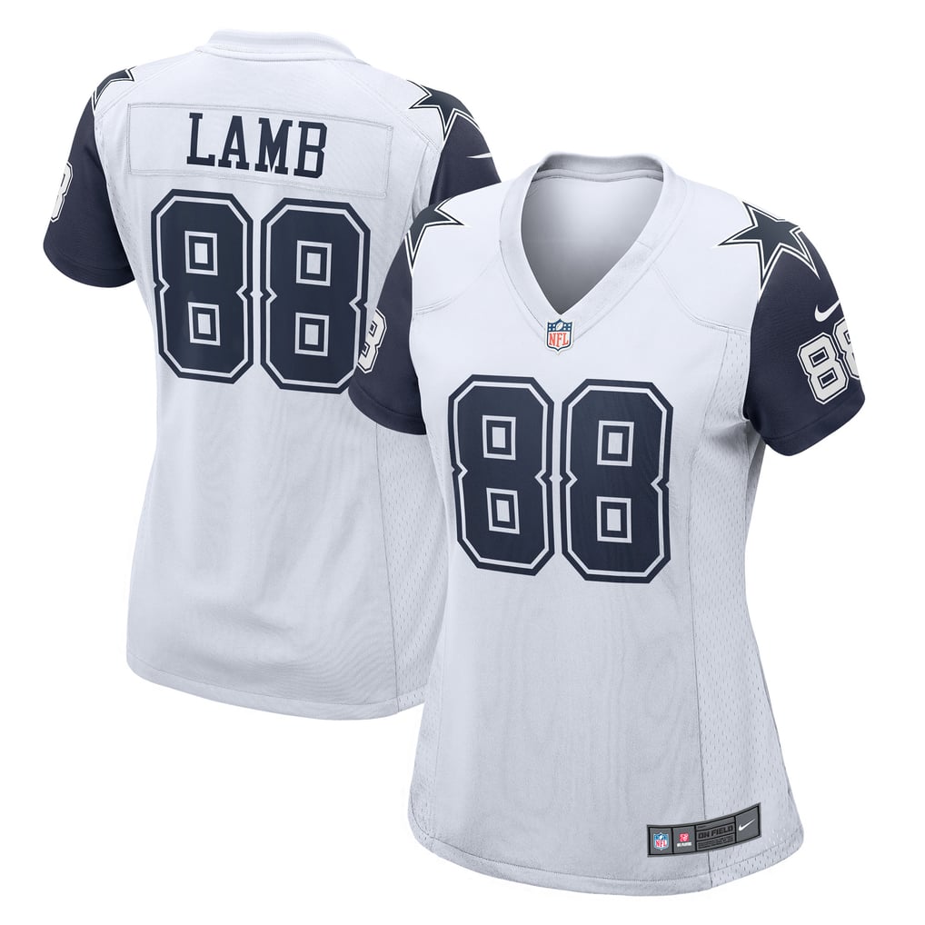 Women's Dallas Cowboys CeeDee Lamb Nike White 2nd Alternate Game Jersey - Image 2