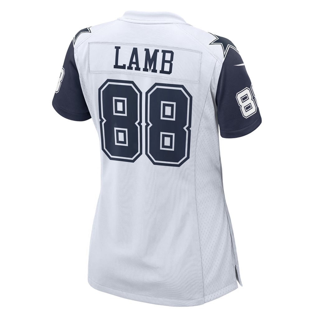 Women's Dallas Cowboys CeeDee Lamb Nike White 2nd Alternate Game Jersey - Image 4