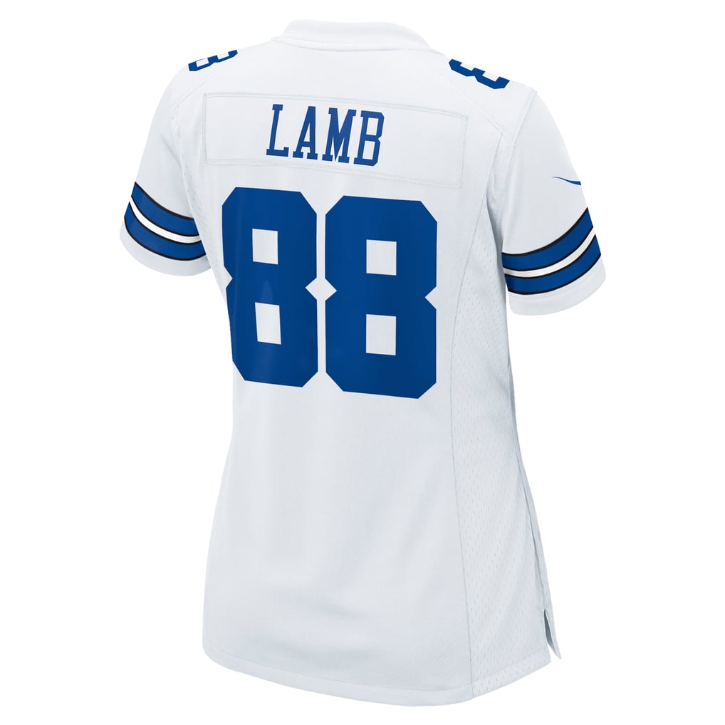 Women's Dallas Cowboys CeeDee Lamb Nike White Game Jersey - Image 4
