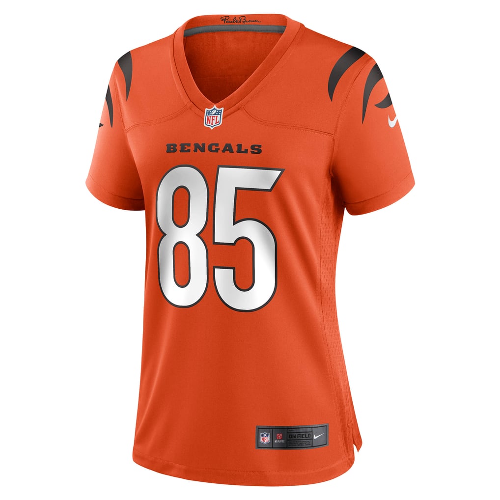 Women's Cincinnati Bengals Chad Johnson Nike Orange Retired Game Jersey - Image 3