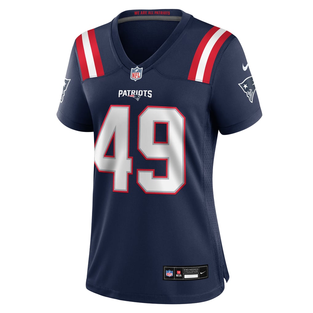 Women's New England Patriots Chad Muma Nike Navy Team Game Jersey - Image 7