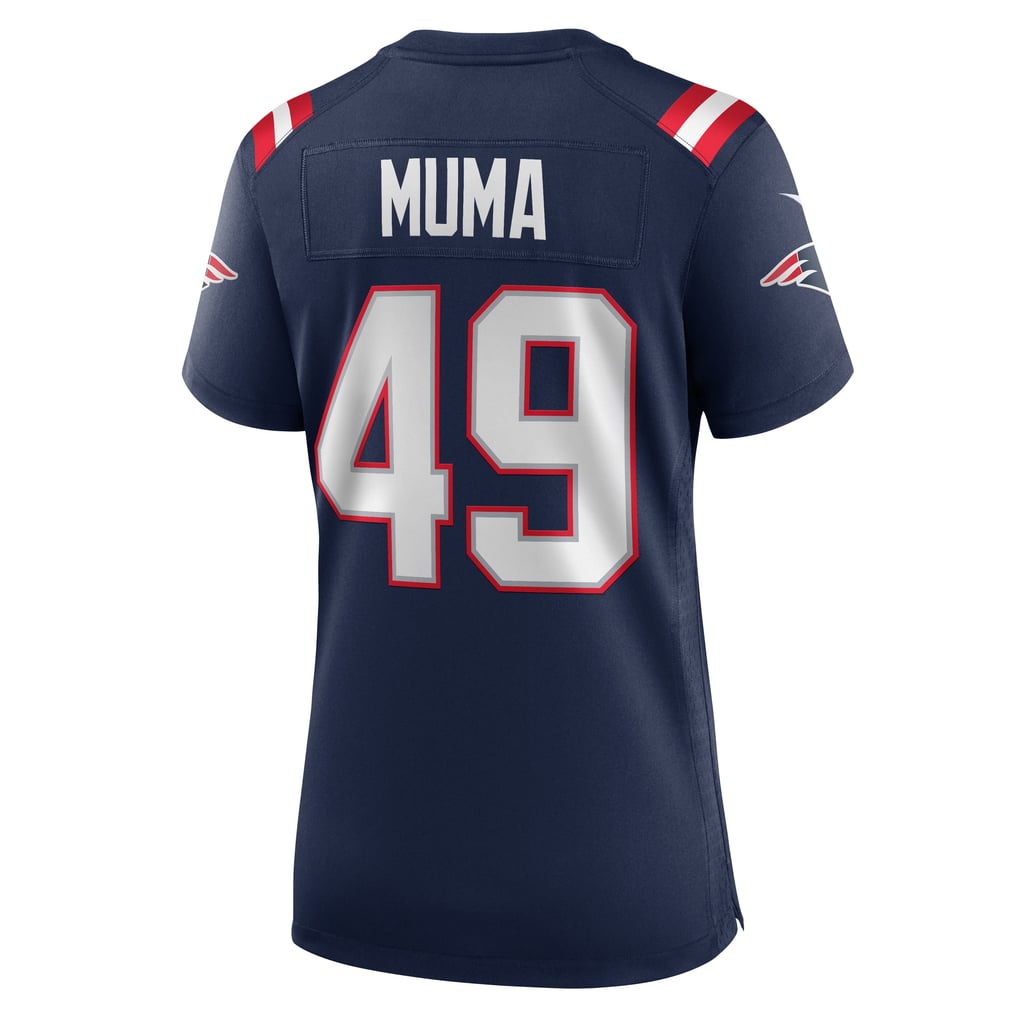 Women's New England Patriots Chad Muma Nike Navy Team Game Jersey - Image 8