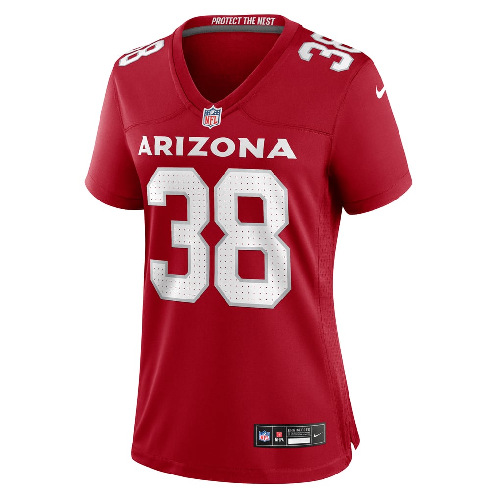 Women's Arizona Cardinals Chad Ryland Nike  Cardinal Team Game Jersey - Image 3