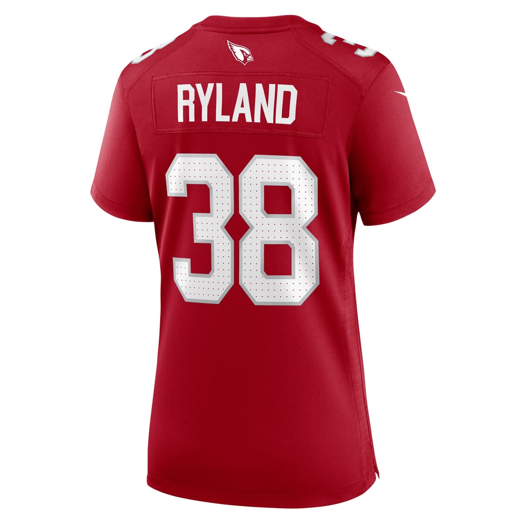 Women's Arizona Cardinals Chad Ryland Nike  Cardinal Team Game Jersey - Image 4
