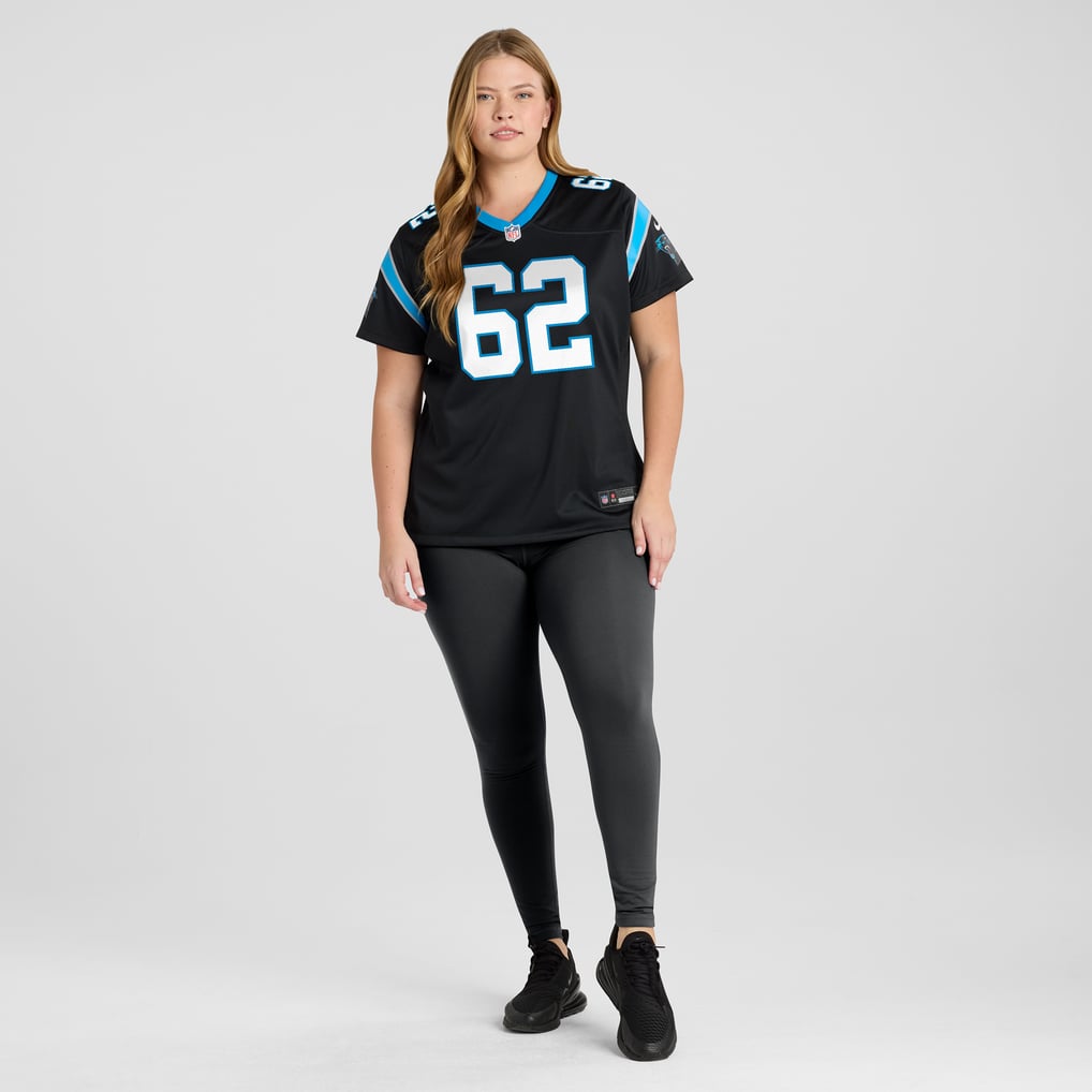 Women's Carolina Panthers Chandler Zavala Nike Black Game Jersey - Image 7