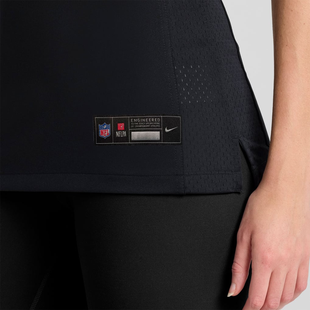 Women's Las Vegas Raiders Charles Snowden Nike  Black Team Game Jersey - Image 10
