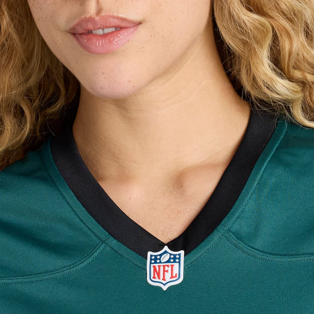 Women's Philadelphia Eagles Charley Hughlett Nike Midnight Green Team Game Jersey - Image 9