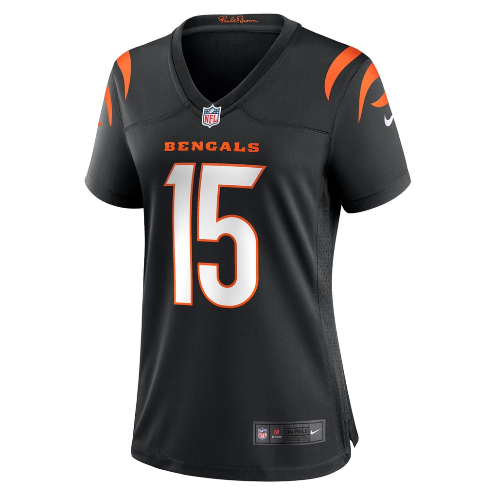 Women's Cincinnati Bengals Charlie Jones Nike Black Team Game Jersey - Image 3