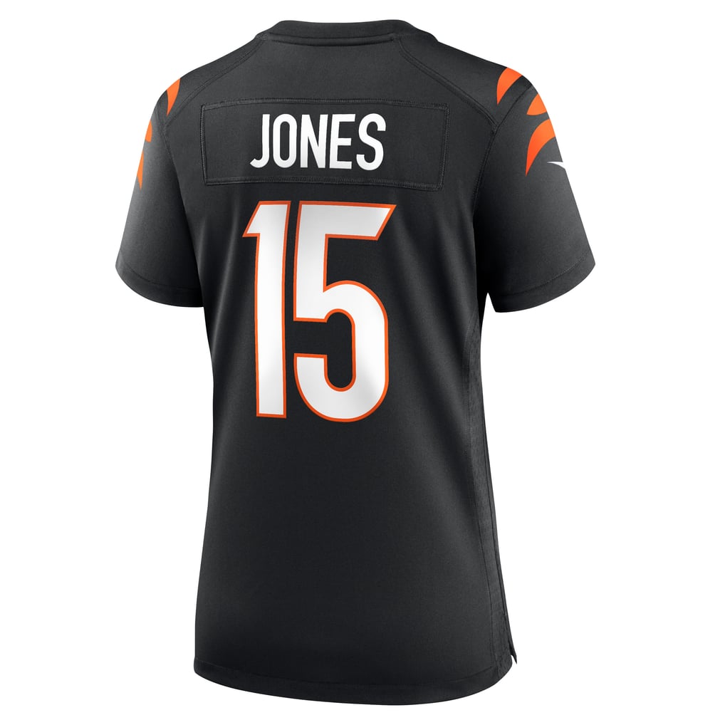 Women's Cincinnati Bengals Charlie Jones Nike Black Team Game Jersey - Image 4