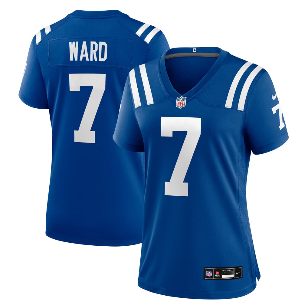 Women's Indianapolis Colts Charvarius Ward Nike  Royal Team Game Jersey - Image 2