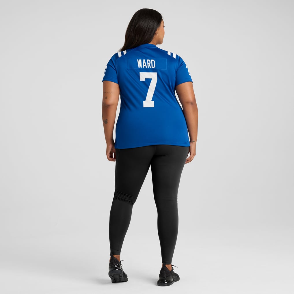 Women's Indianapolis Colts Charvarius Ward Nike  Royal Team Game Jersey - Image 8